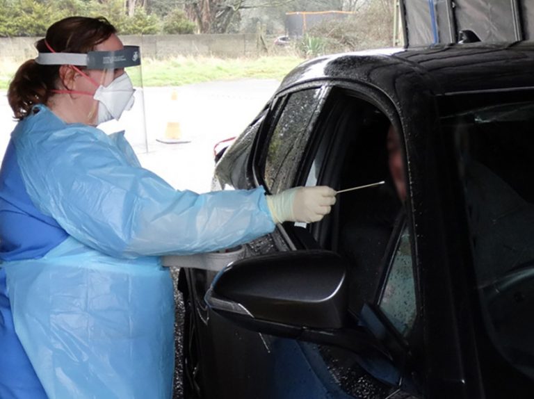 Local COVID-19 Testing Drive-through